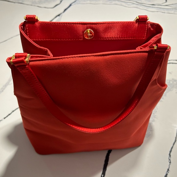 Escada Beaute Bright Red Purse - Picture 3 of 11